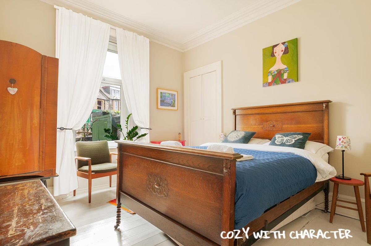 Cozy With Character Vibrant Cottage Style Flat At Leith Links Park Edinburgh Exterior photo